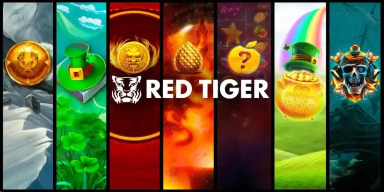 RED TIGER ค่ายเกมออนไลน์ยอดนิยมปี 2024 หน้าปก